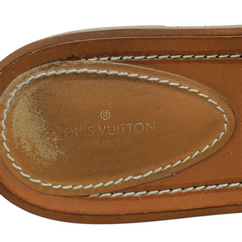 louis vuitton lock it flat mule cognac|Lock It Flat Mule .